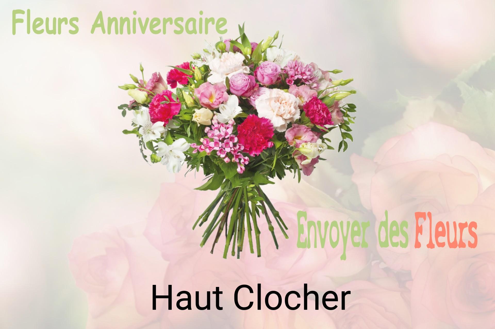 Bouquet de fleurs d’anniversaire livré à Haut-Clocher