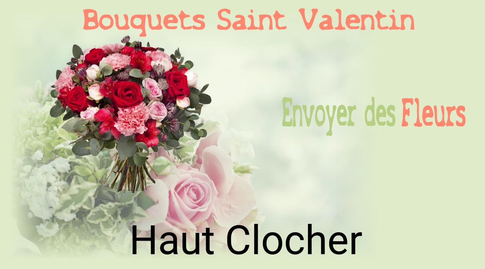 Roses de Saint-Valentin livrées à Haut-Clocher
